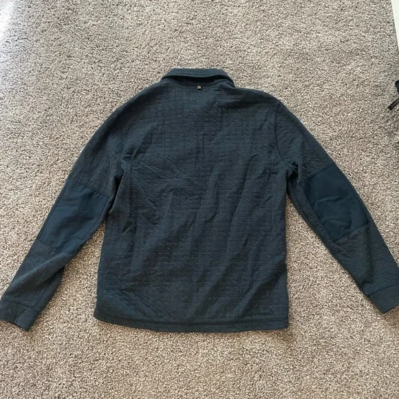 Billy Reid Blue Lightweight Quilted Jacket - Picture 3 of 5